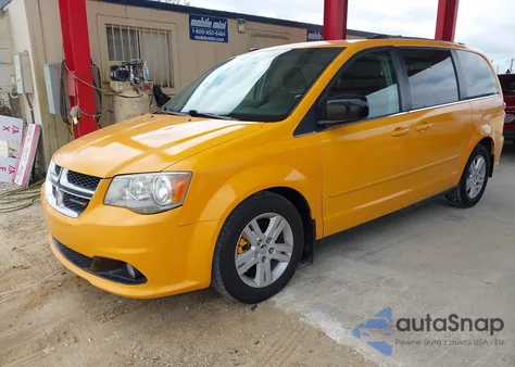 2013 Dodge Grand Caravan Crew из США, поврежденный, VIN 2C4RDGDG5DR580112